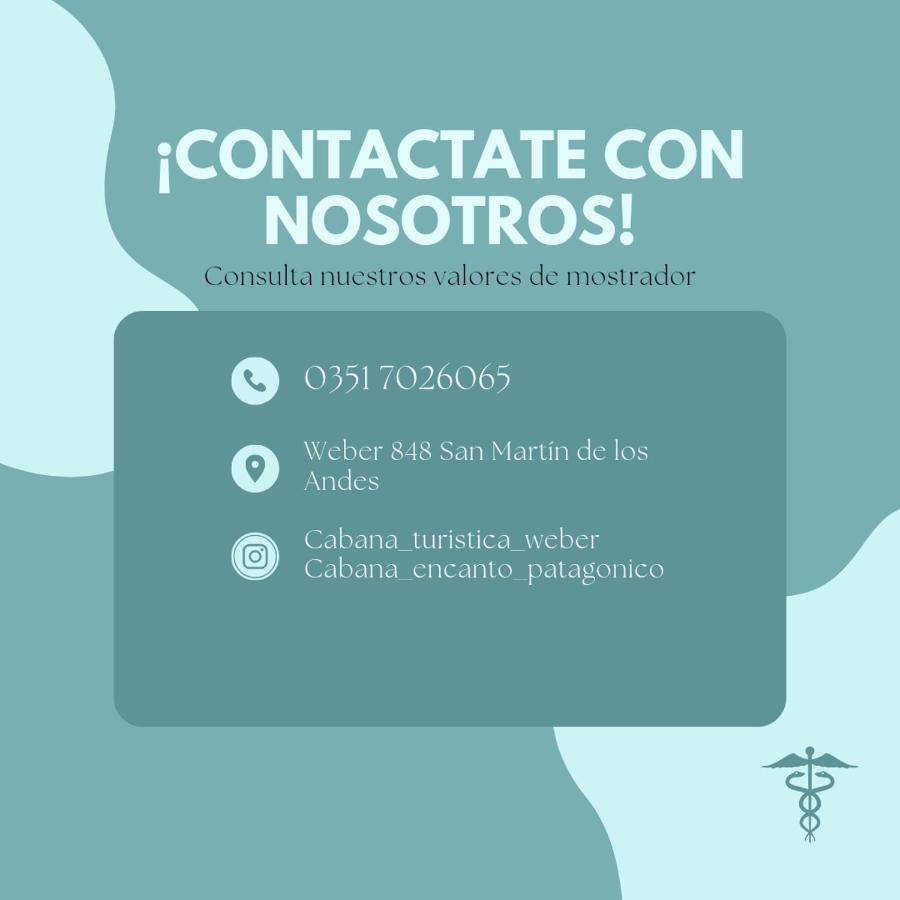 San Martín de los Andes Cabana Turistica Weber מראה חיצוני תמונה